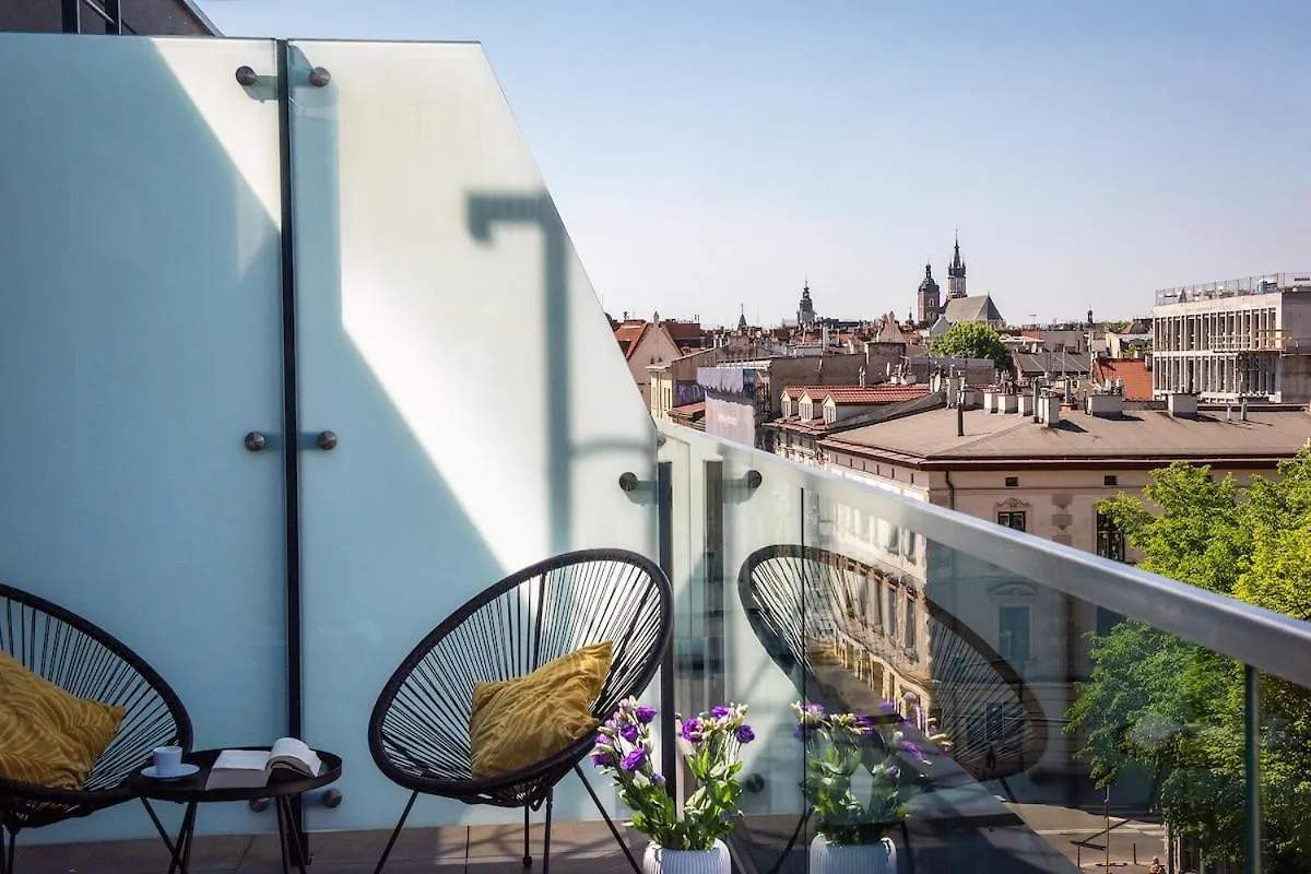 Unique Studio Apartment With 2 Balconies With Wawel Castle And City Views Krakow 0*,