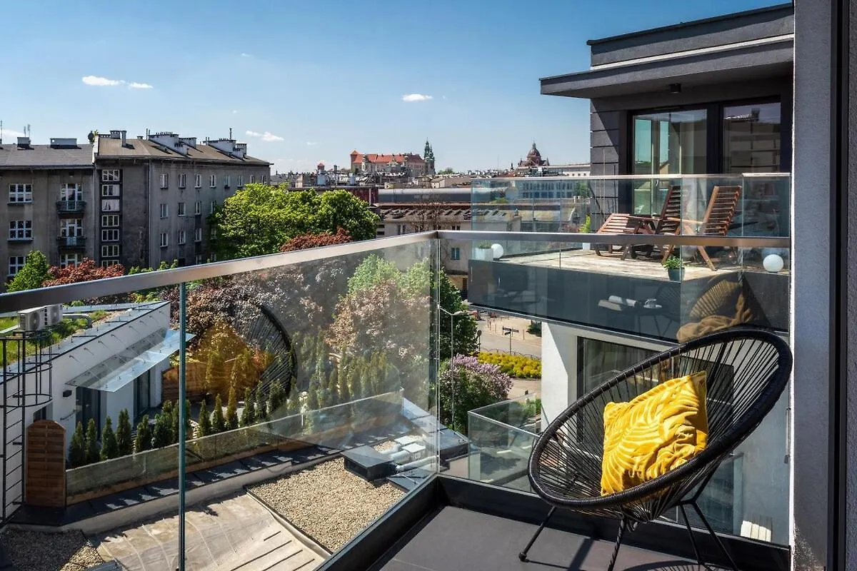 Unique Studio Apartment With 2 Balconies With Wawel Castle And City Views Krakow 0*,  Poland